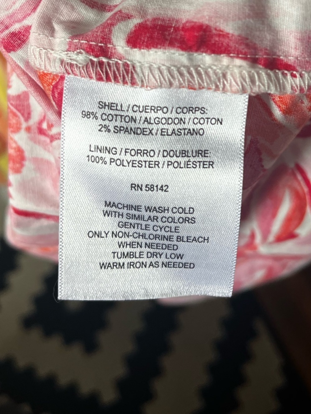 London Times Red and Pink Floral Maxi Dress - Picture 6 of 7